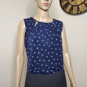 Tommy Hilfiger Blue Top - Size Medium